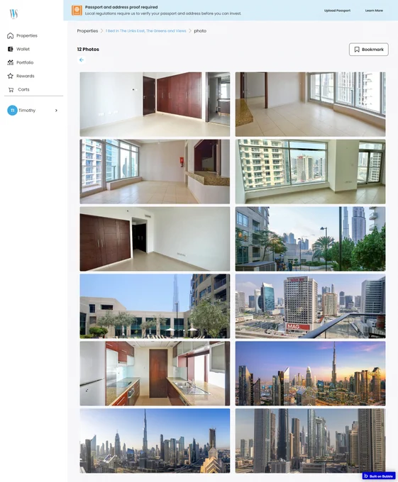 File ID: `file-sfhfKUAPtefaUxzPLzEzY3tO`):
   - Alt Text: "A real estate listing showing available properties in Dubai, including one-bedroom apartments in various locations such as The Greens and Views, Business Bay, MBR City, and Dubai Marina. Each listing includes the property price, projected net yield, and total return percentage."