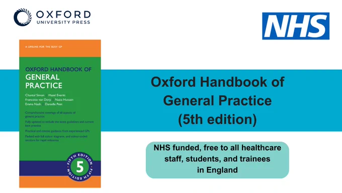 OUP graphic for the Oxford Handbook of General Practice
