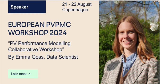 Join GreenPowerMonitor at the EUROPEAN PV Performance Modelling Collaborative Workshop 2024!
