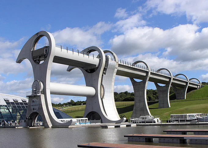 It's the Falkirk Wheel