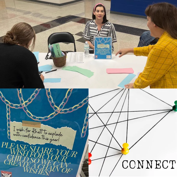 Collage of parent orientation