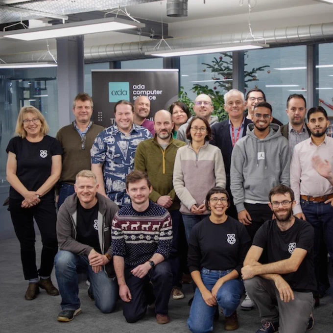 A group of educators at an event. 