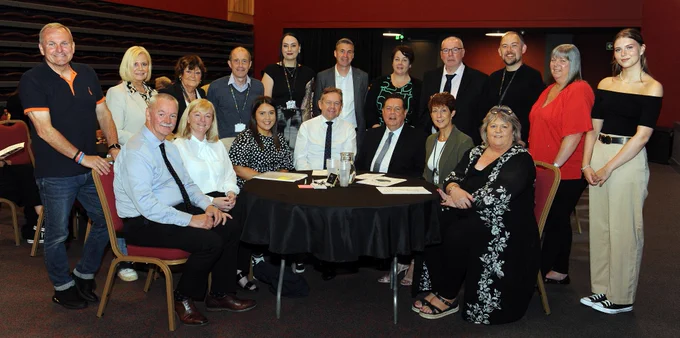 Delegates attending the Early Intervention and Prevention roundtable at CentreStage. 