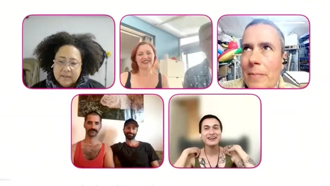 a screenshot shows artists 