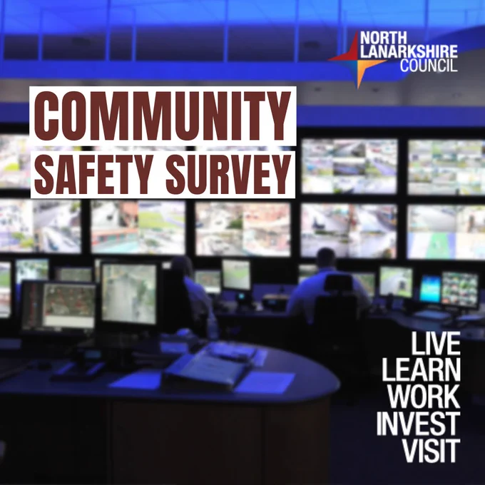 The CCTV control room. "Communnity Safety survey".