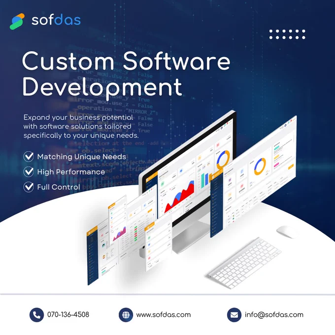 Looking to streamline operations or create a custom app? Our expert team at Sofdas Technologies specializes in software development tailored to your needs. Let's build something amazing together!
🌐 Contact us today and start your journey towards innovation.
#SoftwareDevelopment #Innovation #SofdasTech