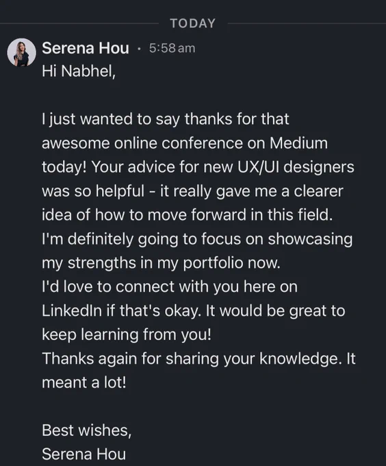 Reviews from medium Day 2024 by attendee of nabhel's talk.