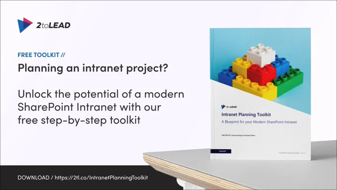 Free Toolkit: Unlock the potential of a modern SharePoint Intranet with our toolkit
