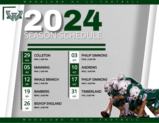 WHS JV Football Schedule