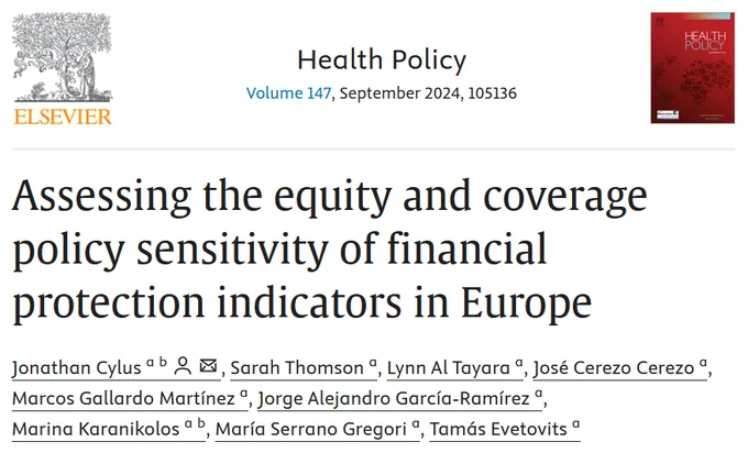 Screenshot of article cover page
