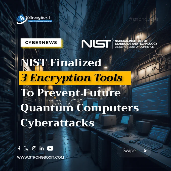 NIST's 3 Encryption Quantum-Safe Tools