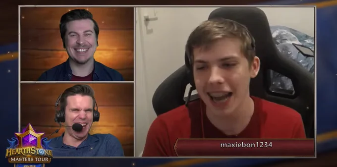 Raven and Sottle are interviewing the winner maxiebon1234 and all three are cracking up as Maxie tries to defend his statement that his Rogue wins the mirror - after losing the mirror.