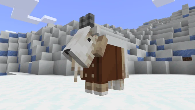 A goat in a coat