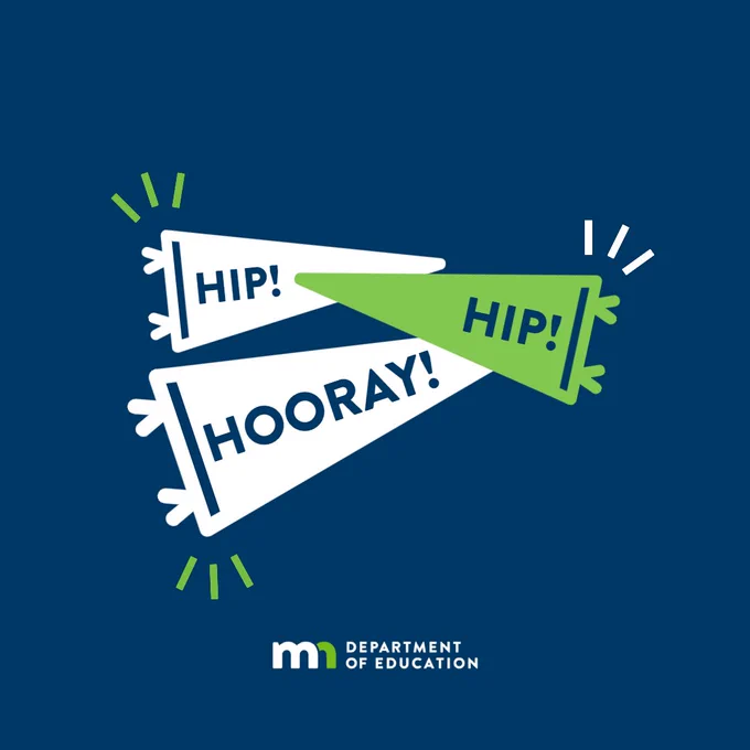 Hip! Hip! Hooray! Minnesota Department of Education. 
