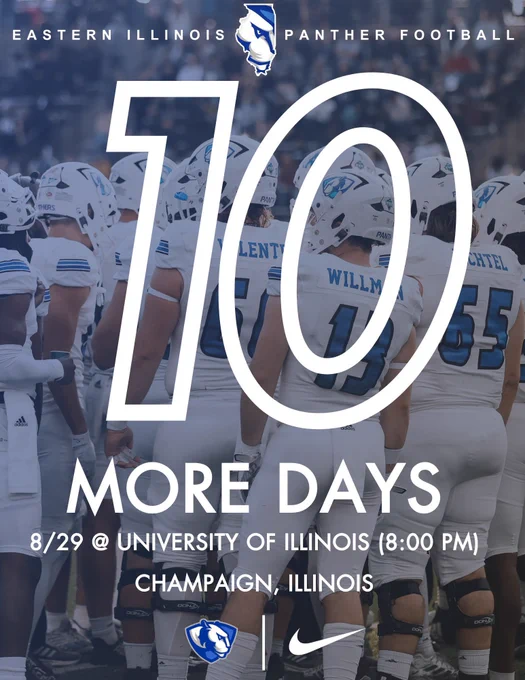 🔟 Days until Kickoff

#WeNotMe | #BleedBlue