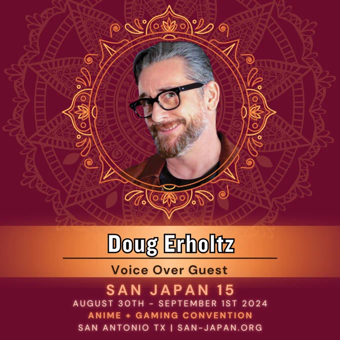 Doug Erholtz at San Japan 2024