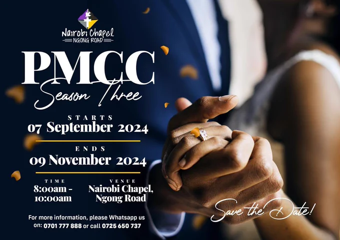 It’s time for the church to be a true Sanctuary.

We love to celebrate with you in seasons of joy, new beginnings and happiness. We also especially love to be with you in times of confusion, sadness, despair and discouragement.
No matter what season of life you are in, we want to walk through it with you.

Swipe to diarize some of our upcoming programs for September and coming months. 

Tap https://nairobichapelngongroad.org/resources/events-at-nairobi-chapel-ngong-road/ to sign up.

#Touch #ItsTime #CompassMeetsClock