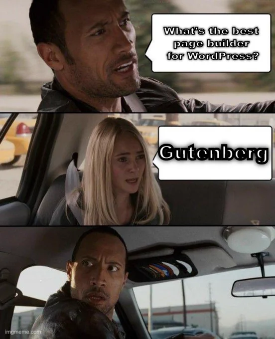 Gutenberg block editor