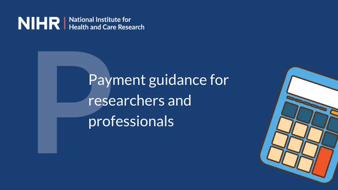 Payment guidance for researchers and professionals