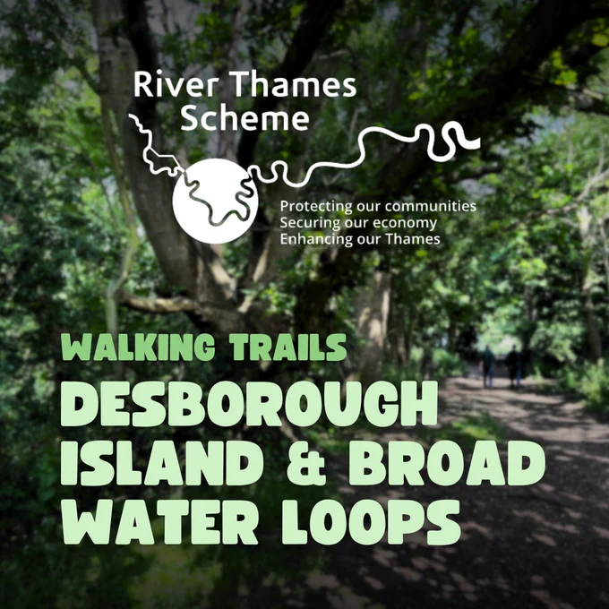 River Thames Scheme. Walking Trails. Desborough Island & Broad Water Loops