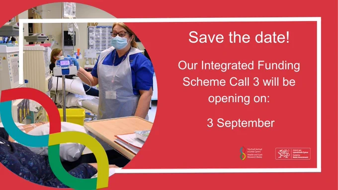 Save the date!

Our Integrated Funding Scheme Call 3 will be opening 3 September
