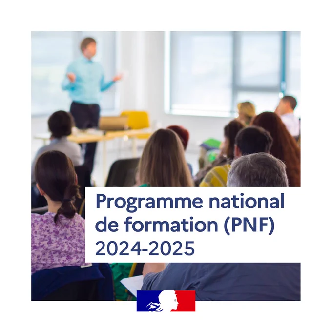 Programme national de formation (PNF) 2024-2025