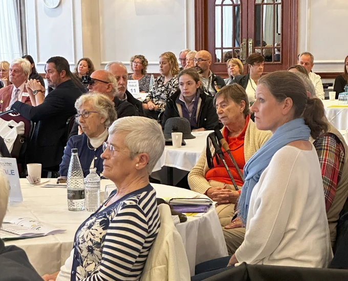 Clients and professionals attending the AGM