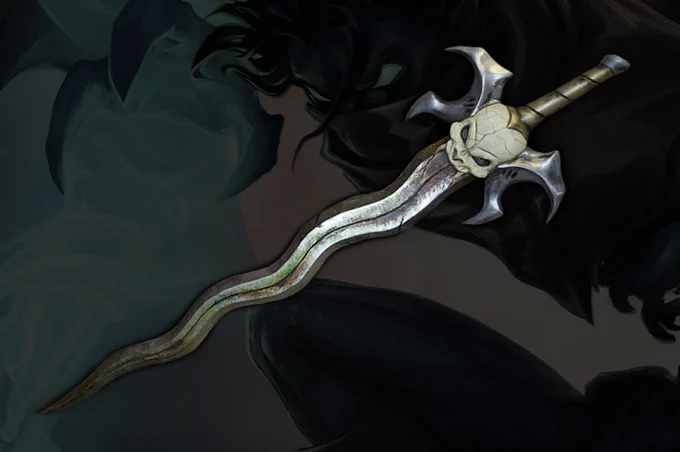 A replica of the Soul Reaver sword. 