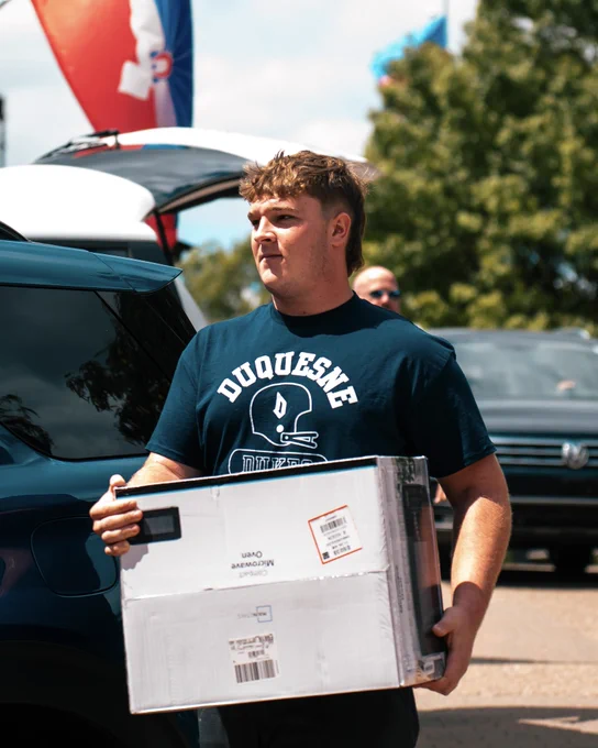 Carrying a box