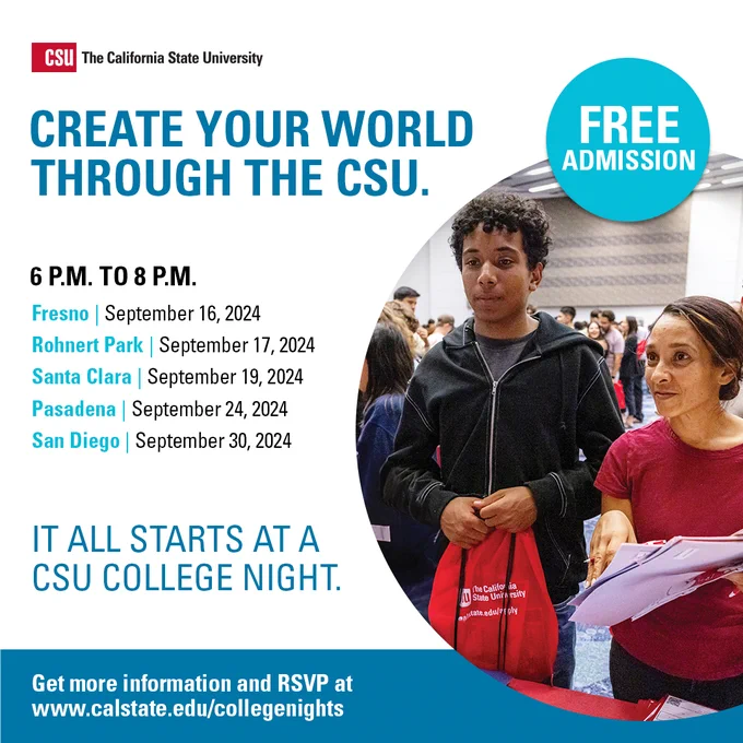 College Nights locations. 