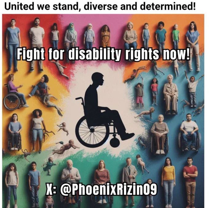 Alt text: "Collage of diverse individuals, each contributing their voice to a unified cause. The image represents the collective strength in advocating for fairness, recognition, and systemic reform. It emphasizes the power of standing together to amplify the message and increase impact, with a call to action to address these demands urgently."