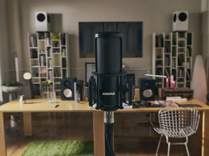 Shure Introduces SM4 Large Diaphragm Condenser Microphone Targeting Home Recording Market
Read More https://audioxpress.com/news/shure-introduces-sm4-large-diaphragm-condenser-microphone-targeting-home-recording-market

Shure introduced the SM4 Home Recording Microphone, a versatile, large-diaphragm condenser microphone engineered for at-home and studio recording of both vocals and instruments. With a meticulously engineered dual-diaphragm capsule and a patent-pending RF shielding system, the SM4 makes professional-quality recordings possible regardless of their setup, environment, or experience level.
#homestudio  #projectstudio  #condensermicrophone  Shure Incorporated 