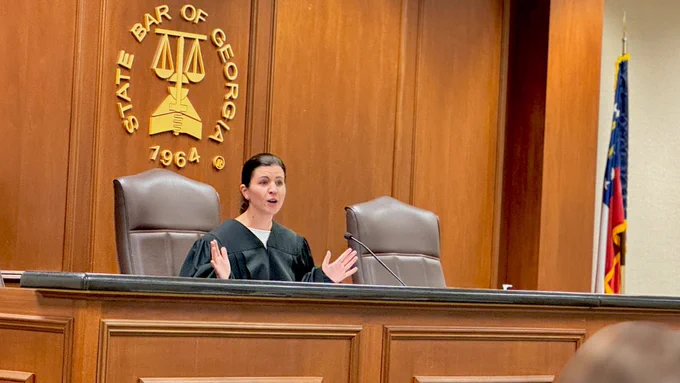 Judge Ammons kept order in the court. 