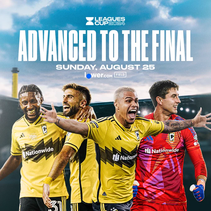 Graphic: Advanced to the Final // Sunday, August 25 // Players featured: Moreira, Rossi, Cucho, Schulte