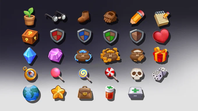 GUI Game Icons
