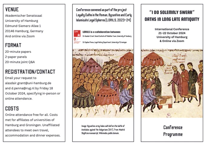 Image of conference programme. Text-searchable PDF available via link.