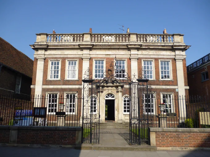 Exterior photograph of Fydell House. 