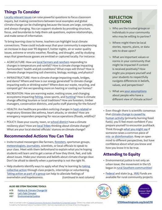 Image shows a screenshot of the back page of the resource that is linked in the tweet. 
