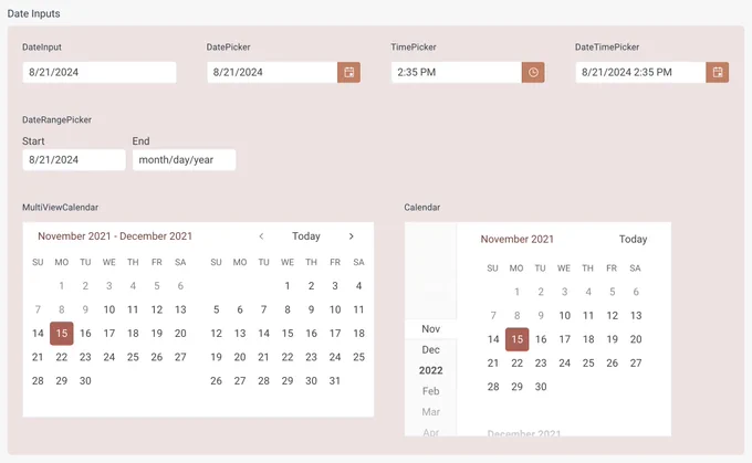 ThemeBuilder Date Inputs