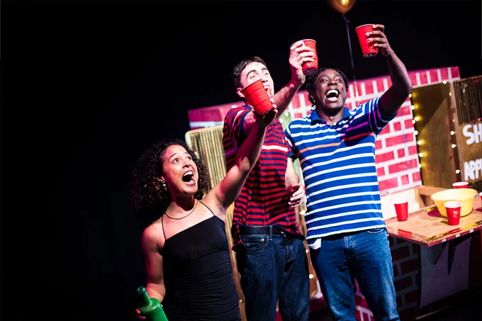 The cast of The Chaos That Has Been and Will No Doubt Return at Summerhall