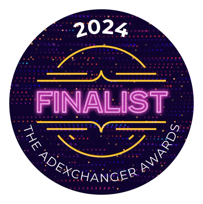 Roqad is a finalist in THE 2024 ADEXCHANGER AWARDS for best identity technology 