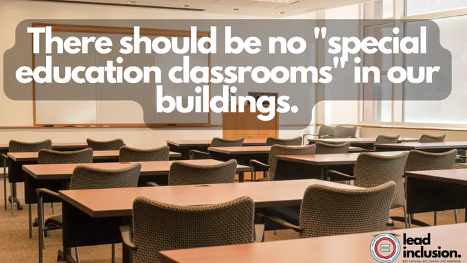 Empty classroom. 