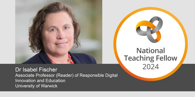 Dr Isabel Fischer NTFS winner