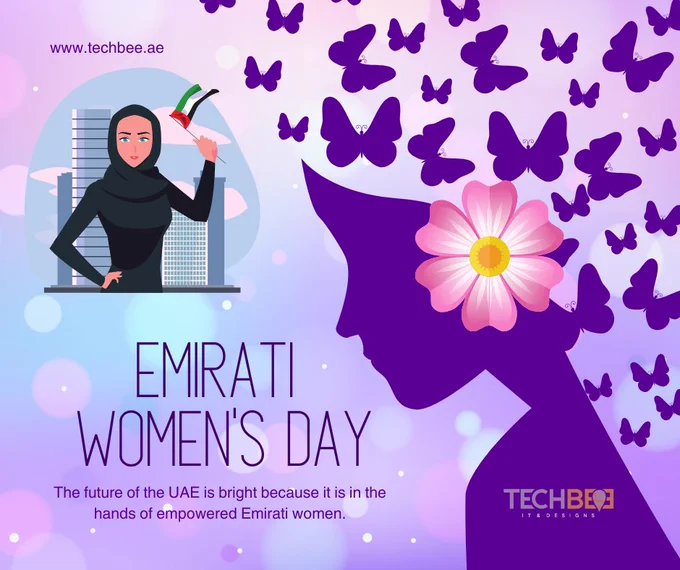 On this special day, we honor the incredible contributions of Emirati women who continue to inspire us with their strength, determination, and unwavering commitment to progress. From breaking barriers in various fields to nurturing the future generations, their influence is felt across every corner of our society.

Let's continue to support and uplift the voices of these remarkable women, recognizing their vital role in shaping the UAE's bright future.

Happy Emirati Women's Day!