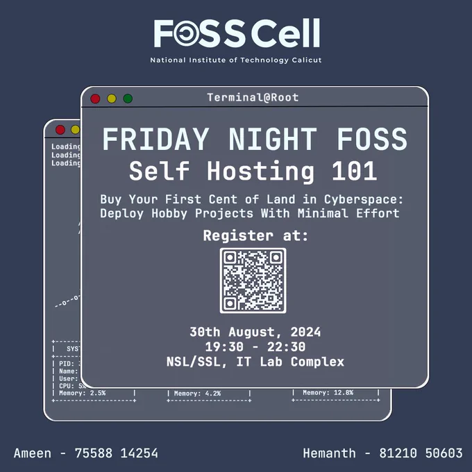Friday night foss