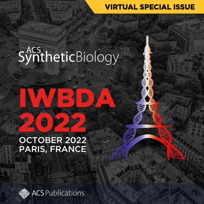 ACS Synthetic Biology Virtual Special Issue - IWBDA 2022, October 2022 Paris, France