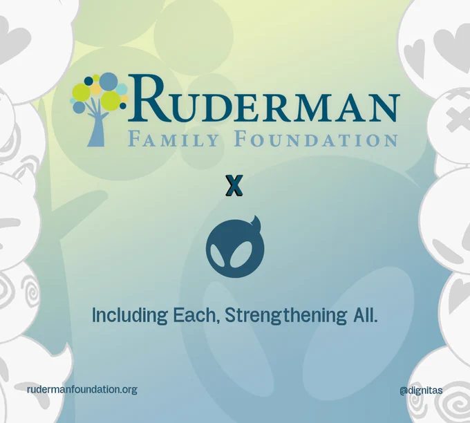 A graphic showing the collaboration between Dignitas and The Ruderman Family Foundation.

Caption Reads:
We're proud to continue our partnership with the Ruderman Family Foundation.

Let's change the discourse and ensure all gamers can access the mental health support they need.

Mental Health Matters
#DIGxRuderman | #MentalHealth