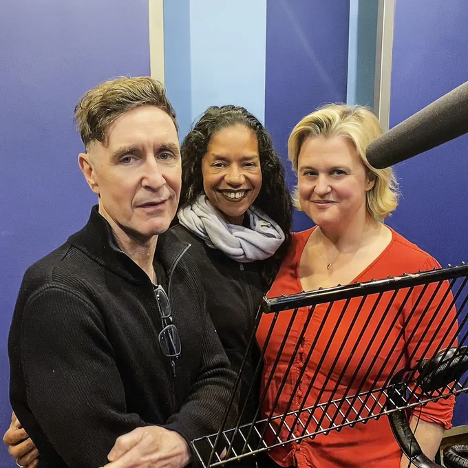 Paul McGann, Jaye Griffiths and India Fisher.