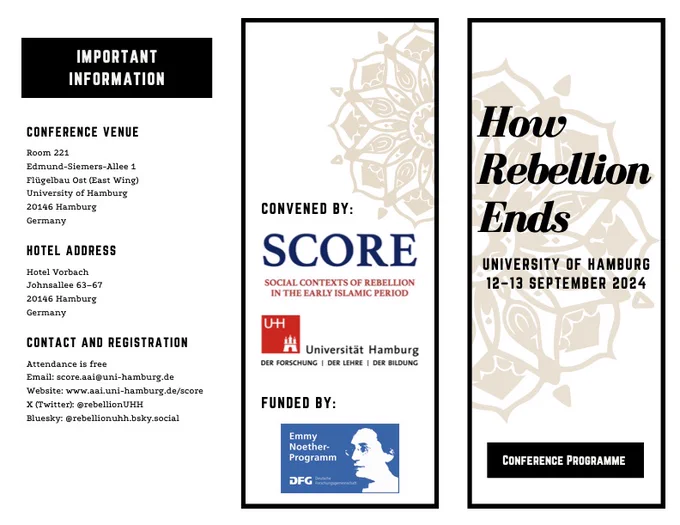 Image of programme. For plain text, follow the link in the next Tweet.