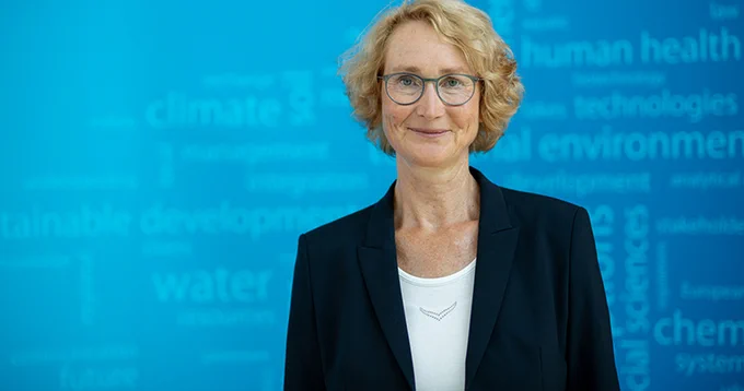 Prof. Dr. Katrin Böhning-Gaese ©Sebastian Wiedling / UFZ